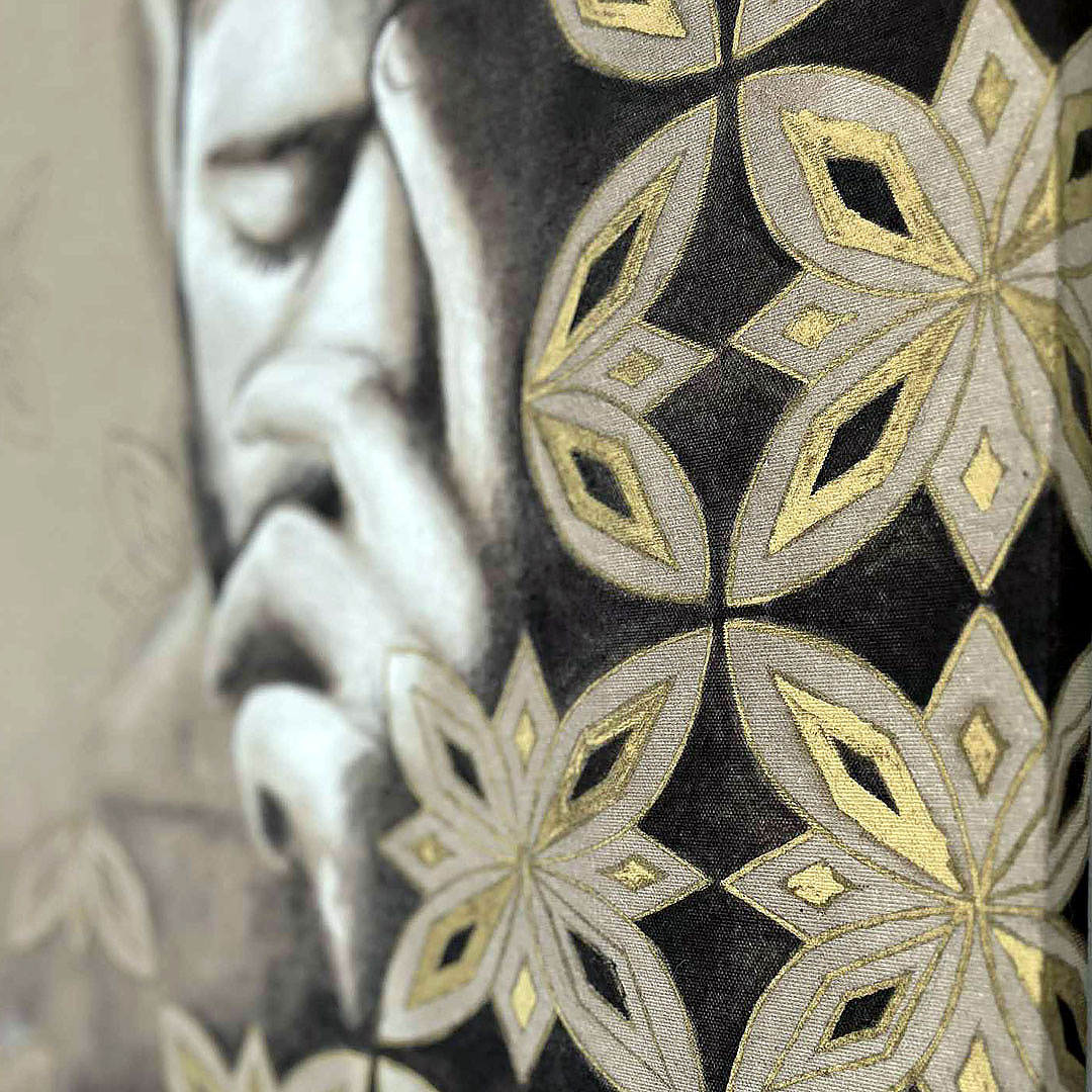 Detalhe do quadro Reflexão