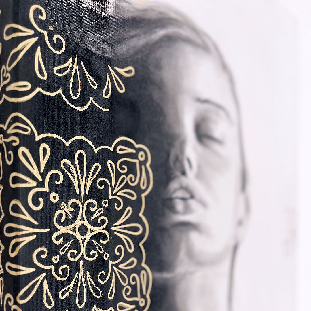 Detalhe do quadro Serenidade